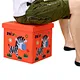 leather cube ottoman